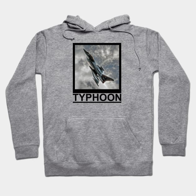 RAF Typhoon Hoodie by SteveHClark